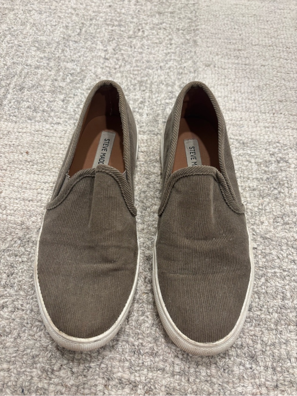 Steve Madden Corduroy Slip-On Sneakers